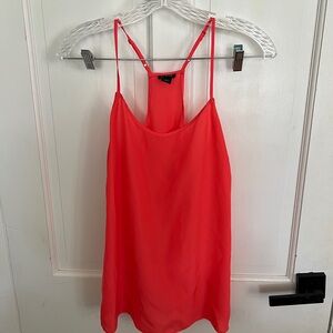 Women's Red Sleeveless Top